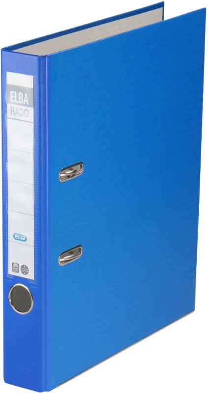 ELBA Rado Brilliant Ordner Schmal A4 50 mm Blau 2 Ringe 100022605 Kunststoff