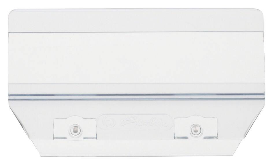 Clip-Register 1602 Transparent Kunststoff 6 x 3,5 cm 50 Stück