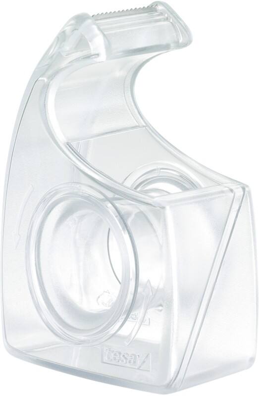 tesa Klebebandabroller tesafilm Easy Cut Transparent 19 mm (B) x 10 m (L)