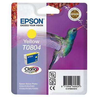 Epson T0804 Original Tintenpatrone C13T08044011 Gelb