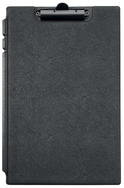 DURABLE Klemmbrettmappe Schwarz A4 26,3 x 38,5 x 38,5 cm Verstärkte Weichfolie