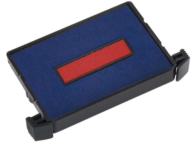 Trodat 6/4750/2 Ersatzstempelkissen Blau, Rot 2 Stück