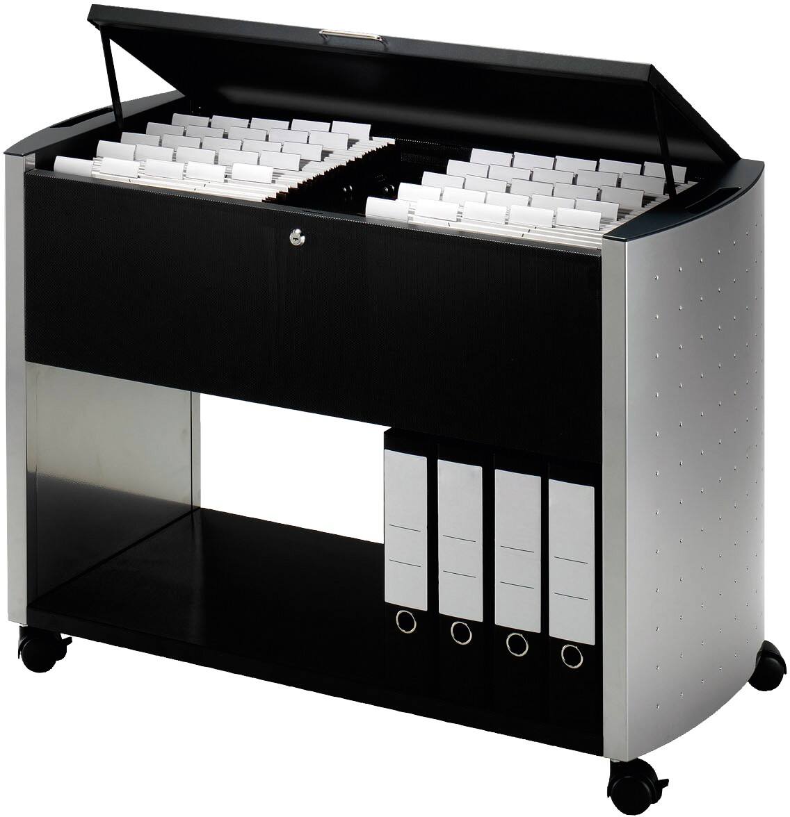 DURABLE Hängemappenwagen Silber 985 x 440 x 695 mm