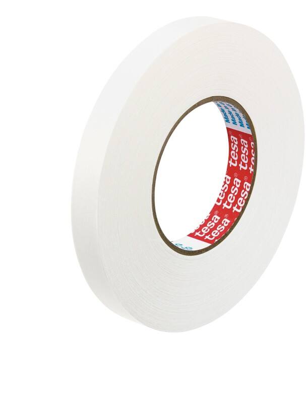 tesa Gewebeband extra Power Perfect 57230 Weiß 19 mm (B) x 50 m (L) Kunststoff, Zellwollgewebe