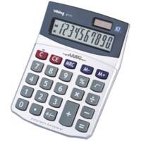 Office Depot Tischrechner AT-711 10 -stelliges Display Silber