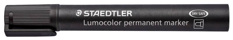 STAEDTLER Lumocolor Permanentmarker  Mittel Rundspitze  - 2 mm Schwarz Nachfüllbar