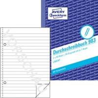 AVERY Zweckform Durchschreibebuch 903 Weiß A6 Perforiert 2 à 50 Blatt