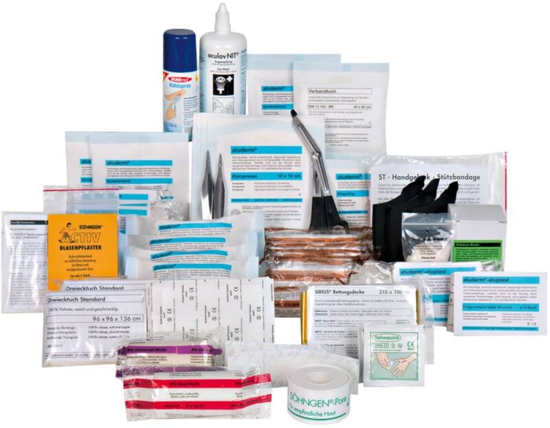 SÖHNGEN Nachfüllsatz für Erste-Hilfe-Kasten 20,8 x 11,7 cm