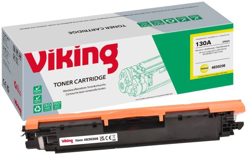 Viking 130A Kompatibel HP Tonerkartusche CF352A Gelb