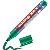 edding 363 Whiteboard Marker Breit Keilspitze Grün