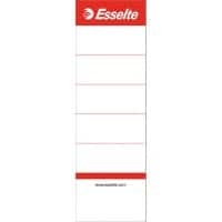 Esselte Kartonrückenschilder 81080 Für Esselte No.1 Power Ordner 75 mm Hellgrau 50 x 158 mm 100 Stück