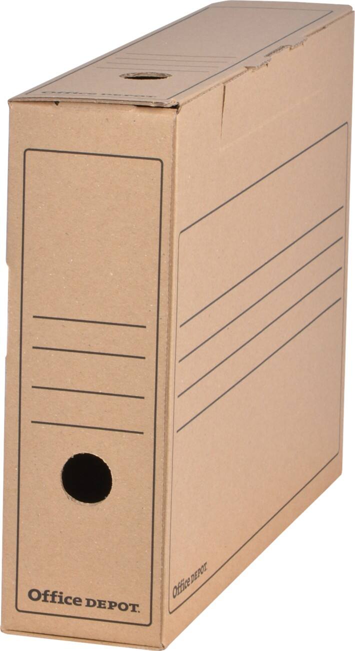 Office Depot Archivschachteln A4 Braun Karton 12 Stück