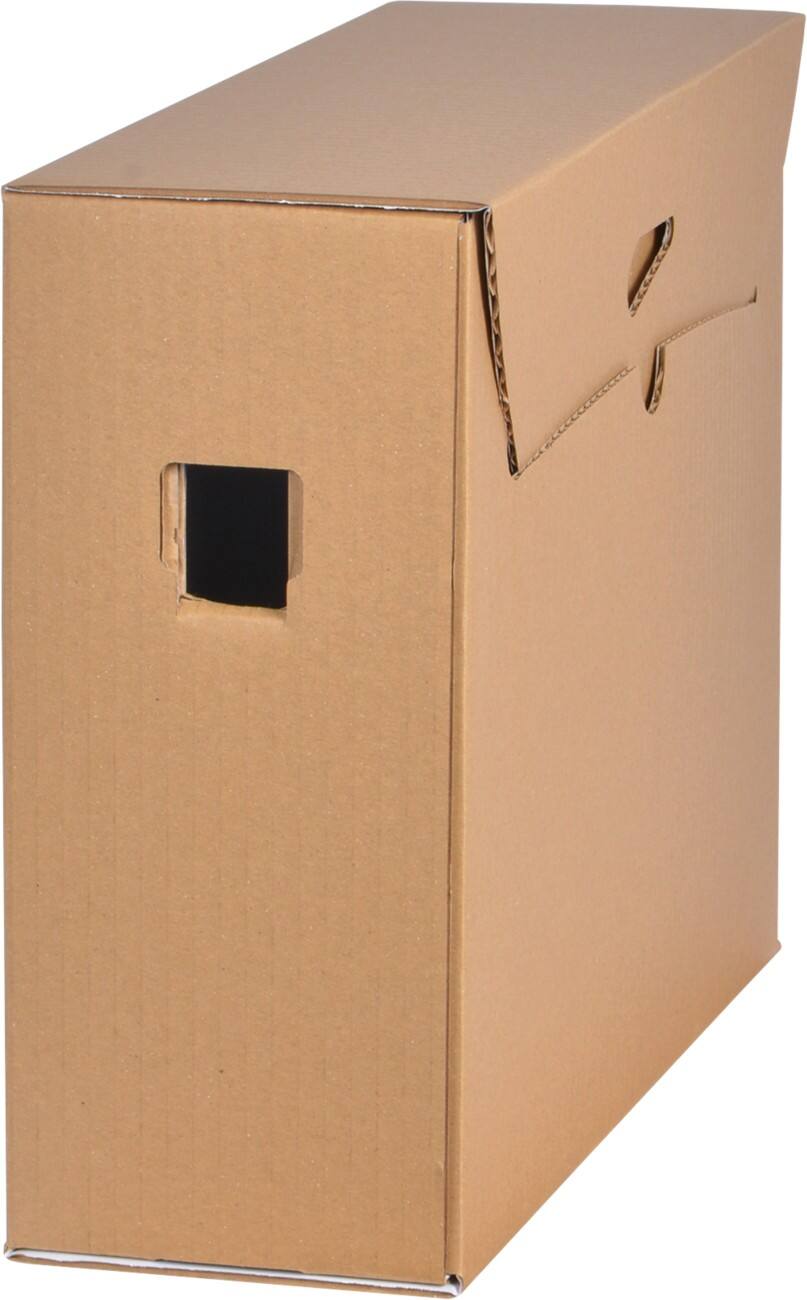 Office Depot Archivbox 4854222 Folio Braun 100 % recycelter Karton 50 Stück