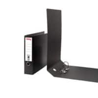 Office Depot Ordner A3 Quer 75 mm Schwarz 2 Ringe Hartpappe Matt Querformat