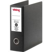 Viking Ordner A5 75 mm Schwarz 2 Ringe Pappkarton Hochformat