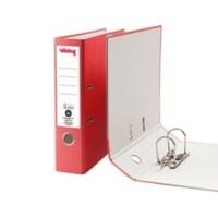 Office Depot Ordner A4 hoch 75 mm Rot 2 Ringe Pappkarton Matt Hochformat