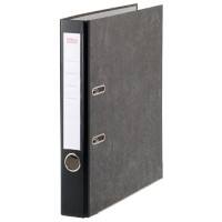 Office Depot Ordner A4 hoch 50 mm Schwarz 2 Ringe PP (Polypropylen) Wolkenmarmor Hochformat