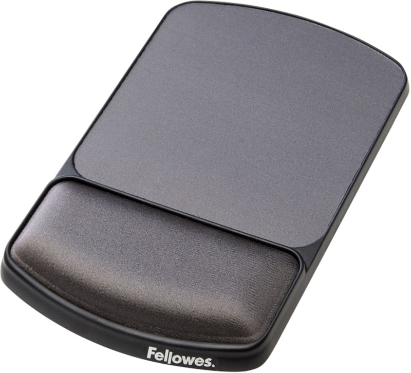 Fellowes Premium Gel Mauspad mit Handauflage Schwa