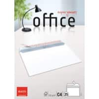 Elco Büro Briefumschläge Ohne Fenster C4 324 (B) x 229 (H) mm Abziehstreifen Weiß 120 g/m² 25 Stück