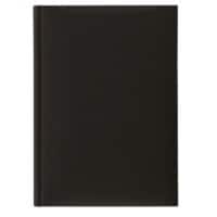 Buchkalender 986 Exclusive Line 2023 DIN A5 1 Tag/1 Seite Balacron Schwarz