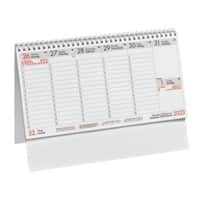 timeLine Schreibtisch-Kalender 2026 1 Woche pro Seite Deutsch, Englisch 29 (B) x 21 (H) cm Mehrfarbig