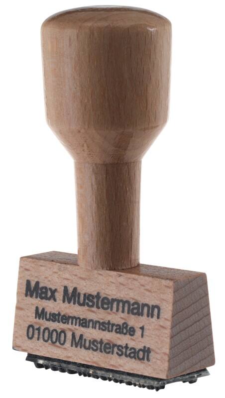 Stamp-Ever Textstempel 3 Zeilen 