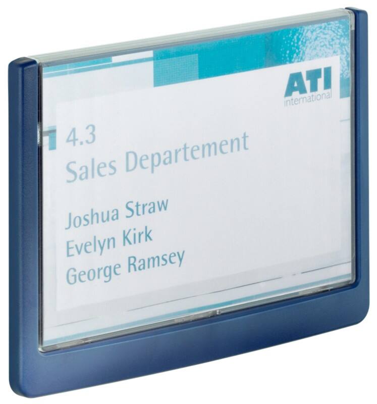 DURABLE CLICK SIGN Türschild Kunststoff 14,9 x 10,6 cm Click Sign