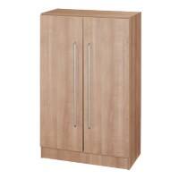 Hammerbacher Schrank Matrix Nussbaum-Nachbildung 800 x 420 x 1.270 mm