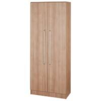 Hammerbacher Schrank Matrix Melaminharzbeschichtete Spanplatte Matrix Nussbaum 800 x 420 x 2.004 mm