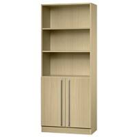 Hammerbacher Schrank Matrix mit Aufbau Ahorn 800 x 420 x 2.004 mm