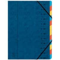 Exacompta Ordnungsmappe 54122E DIN A4 Blau Manilakarton 24 x 1 x 32 cm