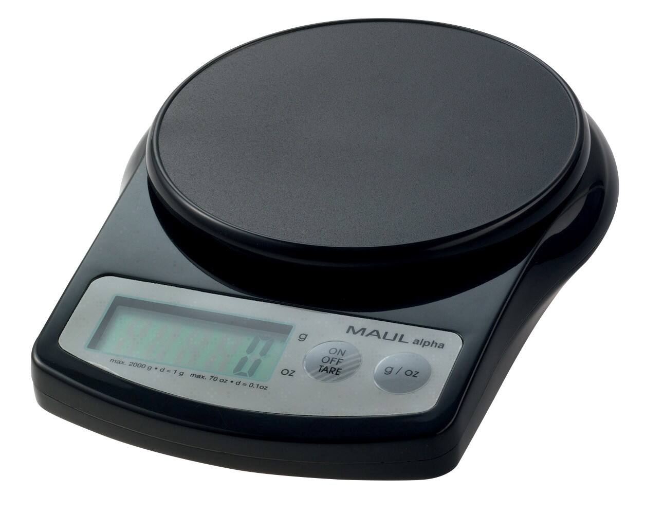 Maul MAULalpha Briefwaage Schwarz 2 kg