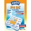 Swirl Staubsaugerbeutel PH 86 AirSpace® Orange, Weiß 4 Stück