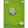 Ursus Green Notebook DIN A4 Liniert Spiralbindung Papier Grün Nicht perforiert Recycled 160 Seiten