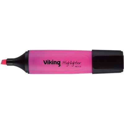 Viking HC1-5 Textmarker Pink Breit Keilspitze 1 - 5 mm