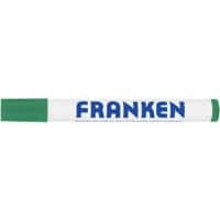 Franken Z1902 02 Whiteboard-Marker Rundspitze Grün 10 Stück