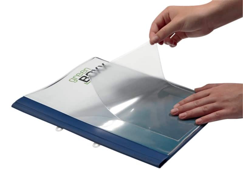 DURABLE Pocketfix Selbstklebetasche Transparent PP (Polypropylen) Selbstklebend Pocketfix DIN A4 25 Stück