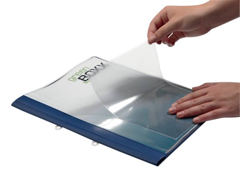 DURABLE Selbstklebende Taschen Pocketfix A5 hoch Transparent PVC 90 mm 25 Stück