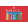 Faber-Castell Buntstifte Colour GRIP Metalletui Farbig sortiert 12 Stück