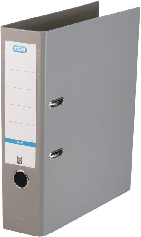 ELBA Rado Star Smart Pro+ Breit Ordner A4 80 mm Grau 2 Ringe Kunststoff