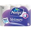 Nalys Velours Maxi Toilettenpapier 3-lagig 414819 6 Rollen à 126 Blatt