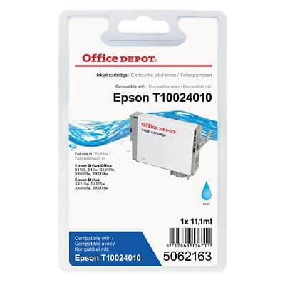 Kompatible Office Depot Epson T1002 Tintenpatrone C13T10024010 Cyan