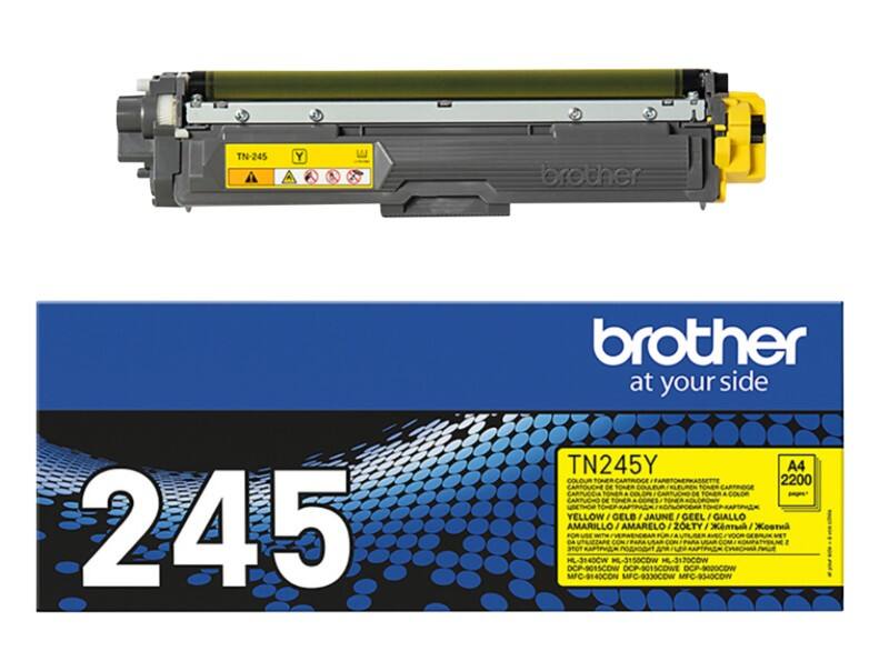 Brother TN-245Y Original Tonerkartusche Gelb