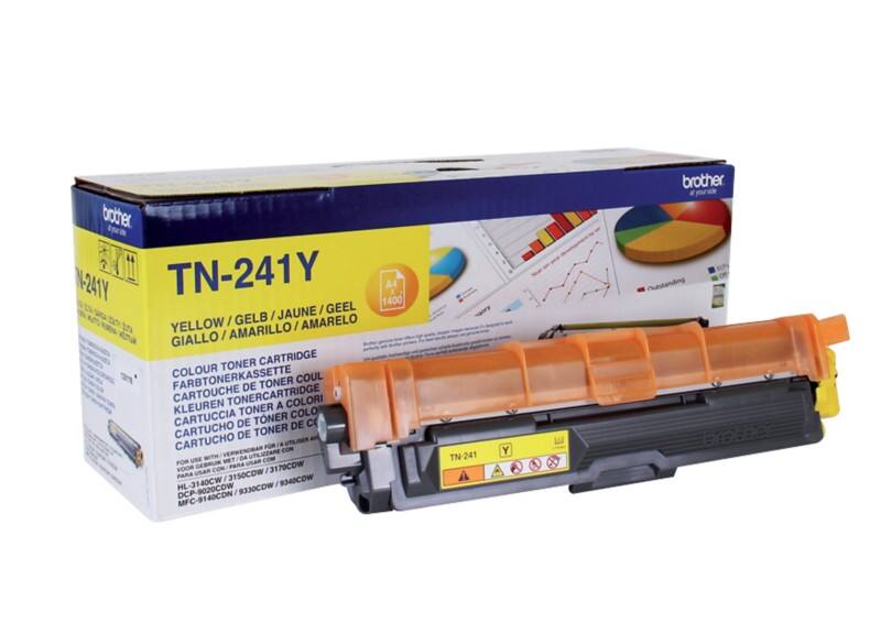 Brother TN-241Y Original Tonerkartusche Gelb