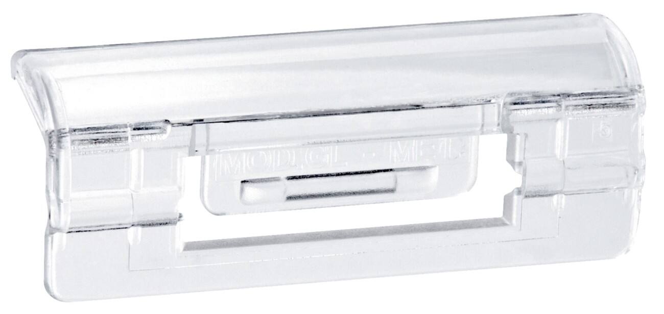 Hängeregistraturen Transparent Kunststoff 6,5 x 2,5 cm 50 Stück