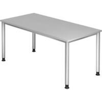 Hammerbacher Schreibtisch Lichtgrau 1.600 x 800 mm