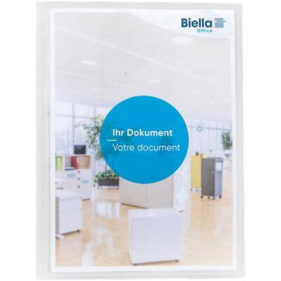Biella Schnellhefter 164402.03 DIN A4+ Karton 23,8 (B) x 31,5 (H) cm Transparent