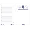 Brepols Schreibtisch-Kalender 2024 2 Seiten pro Tag Weiß 12 x 8,4 cm