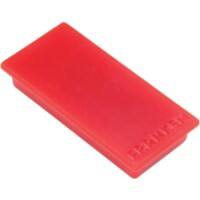 Franken Magnete Rot 1 kg Tragfähigkeit 10 Stück