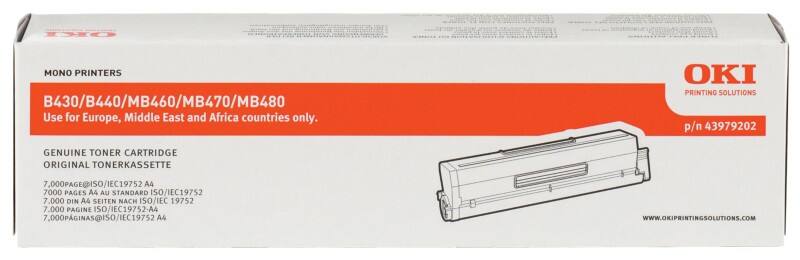 OKI 43979202 Original Tonerkartusche Schwarz